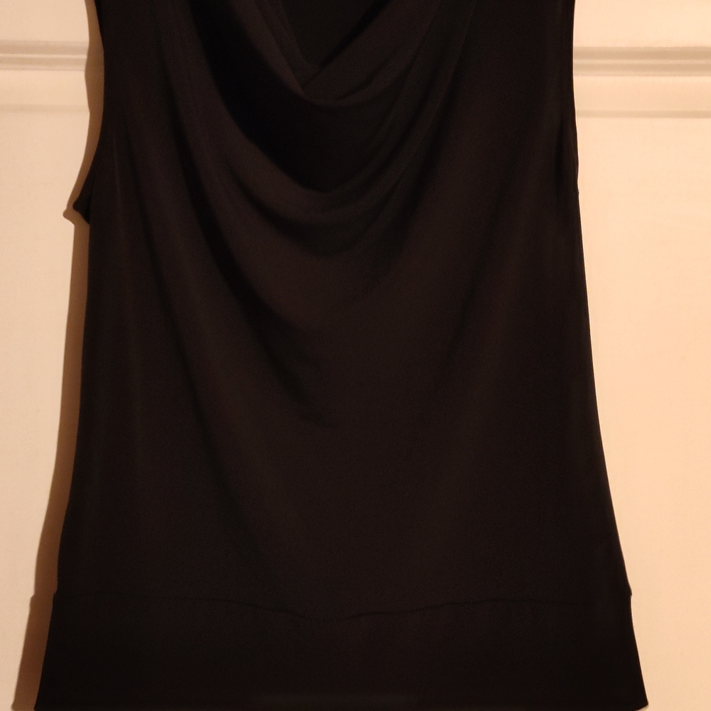 Elegant Black Sleeveless Top